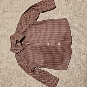 Cherokee boys Size 24 months, button down long sleeve shirt.